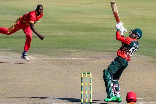 Bangladesh beat Zimbabwe by five wickets to take T20 series