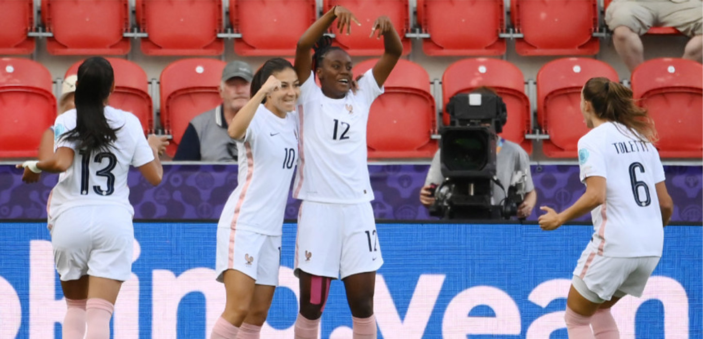 Soccer-France score fastest goal of Women‍‍`s Euro 2022 to knock Iceland out