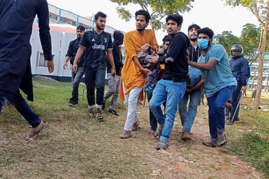 BCL infighting turns Sylhet Agricultural University into battlefield