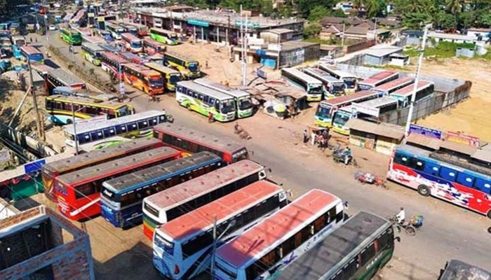 SSC examinees, others suffer as transport strike begins in Sylhet