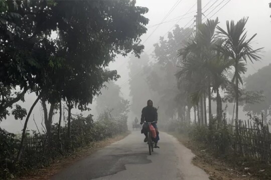 Lowest temperature this year 9.5 degree Celsius recorded in Chuadanga