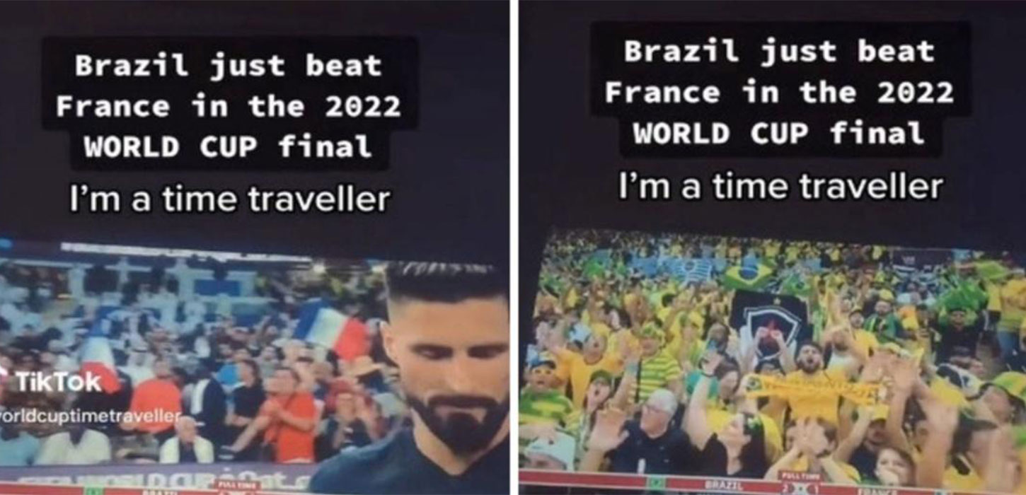 ‍‍`Time Traveller‍‍` predicts Brazil winning World Cup tournament