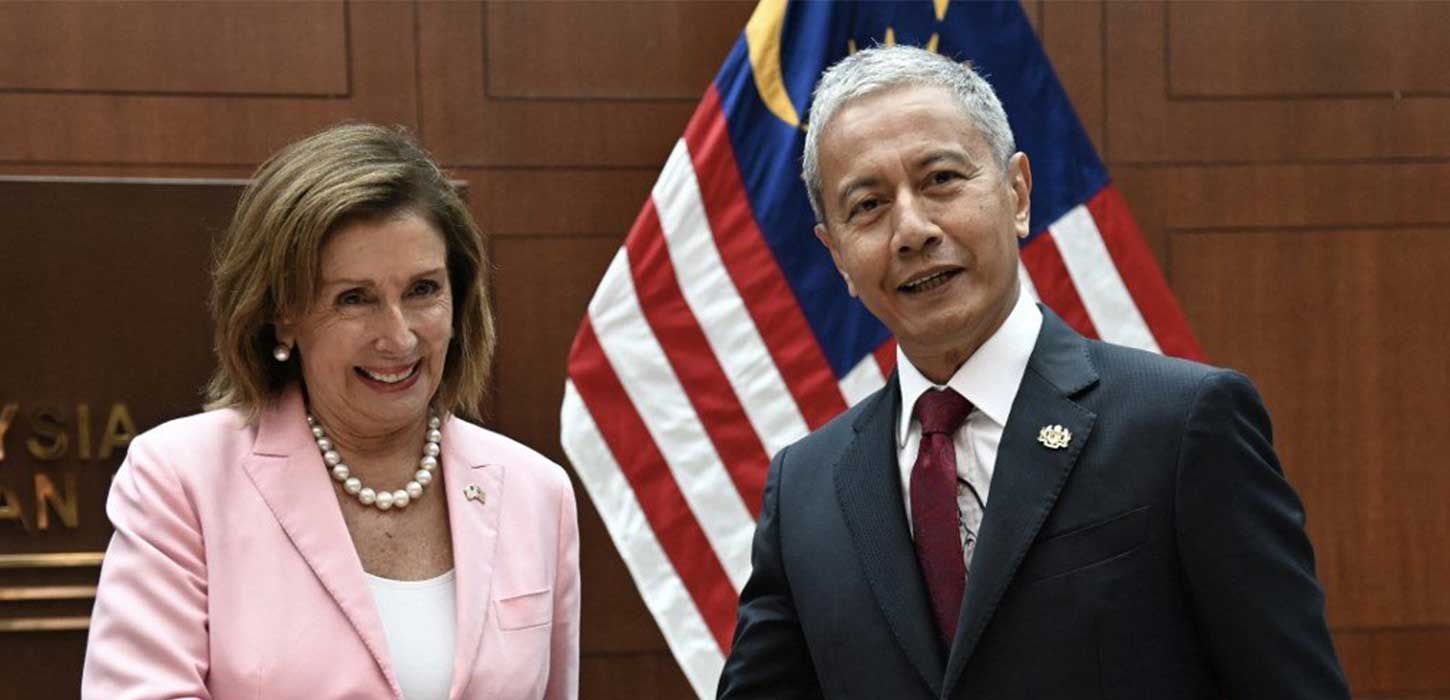 Pelosi lands in Malaysia as China rages over Taiwan