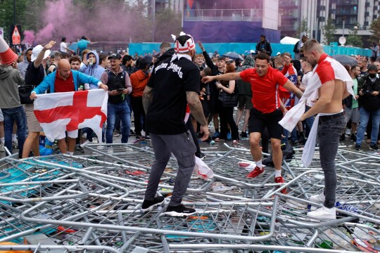 Euro 2020 final: Uefa opens investigation into events at Wembley