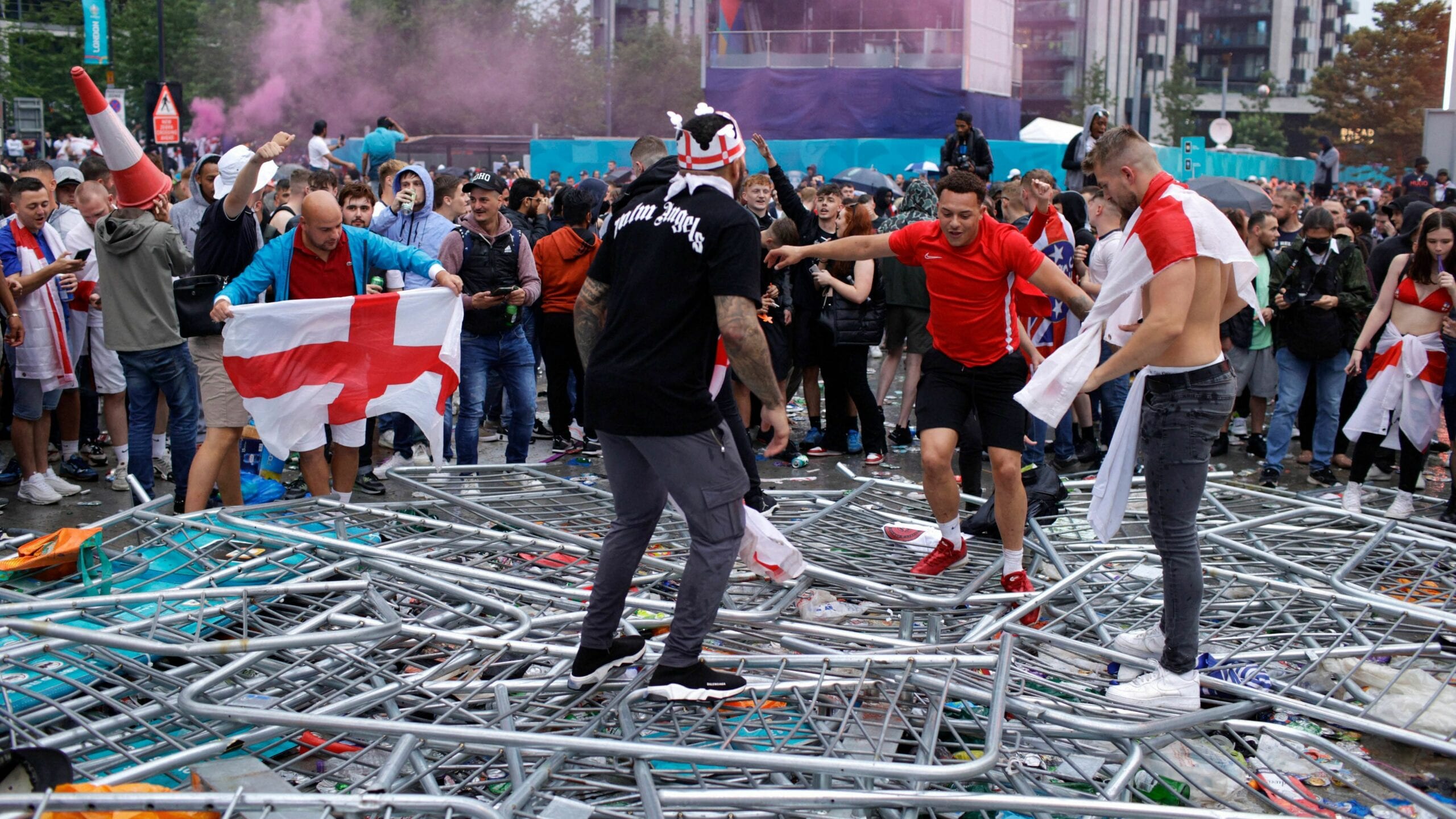 Euro 2020 final: Uefa opens investigation into events at Wembley