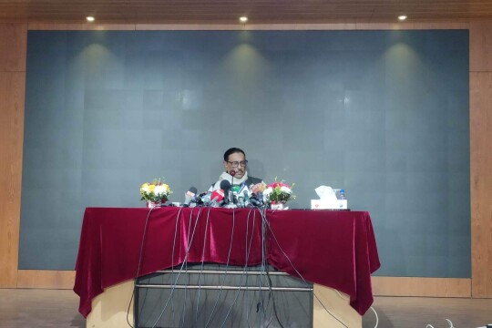 Sanction should be imposed on BNP: Quader