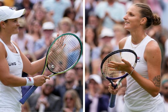 World number one Barty to face Pliskova in Wimbledon final