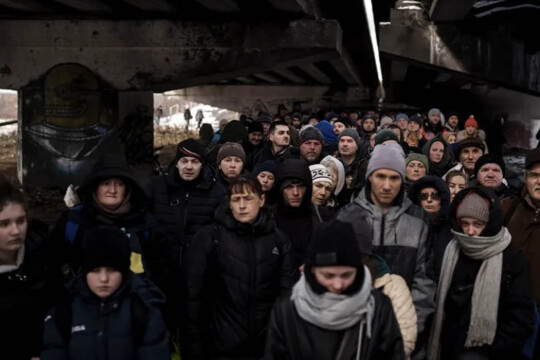 Half of Ukraine’s capital population has fled, says Kyiv mayor