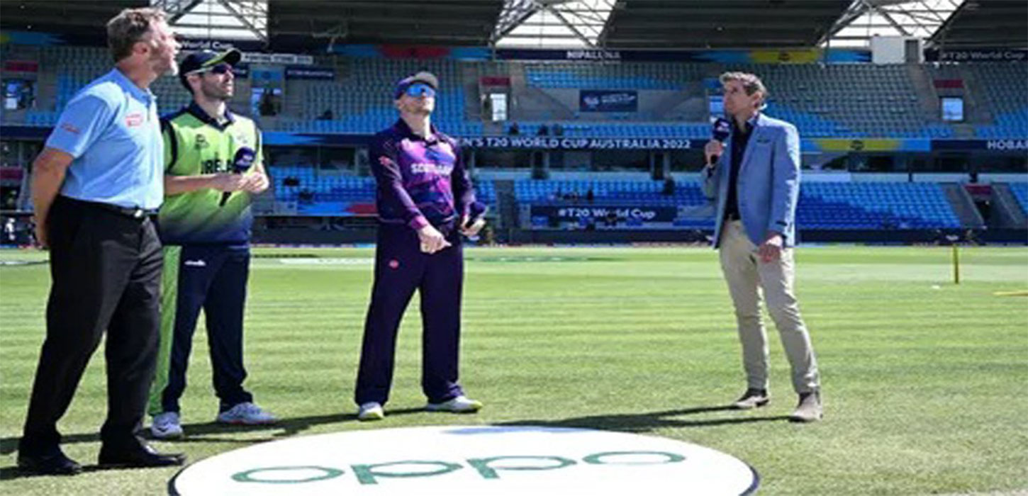 Scotland win toss, bat against Ireland at T20 World Cup